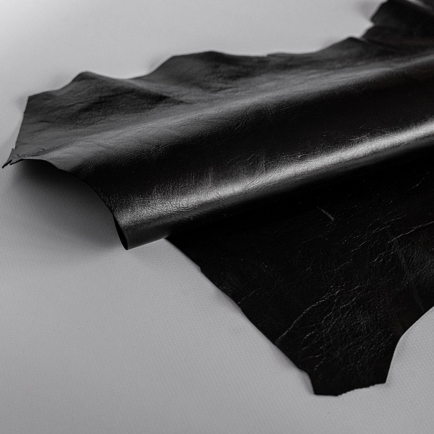 Goat Black Smooth Wrinkled