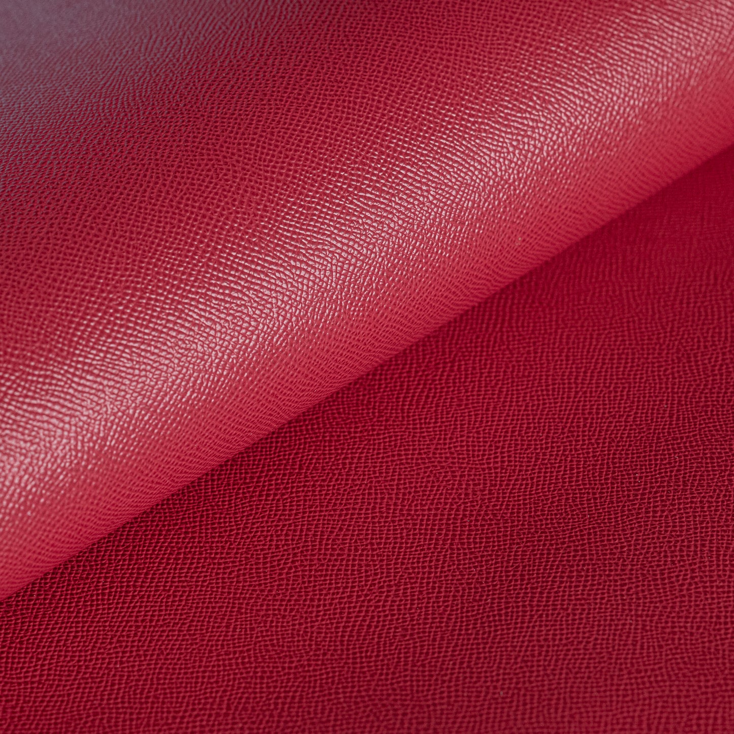 Dark red Saffiano (Hatch grain embossing)