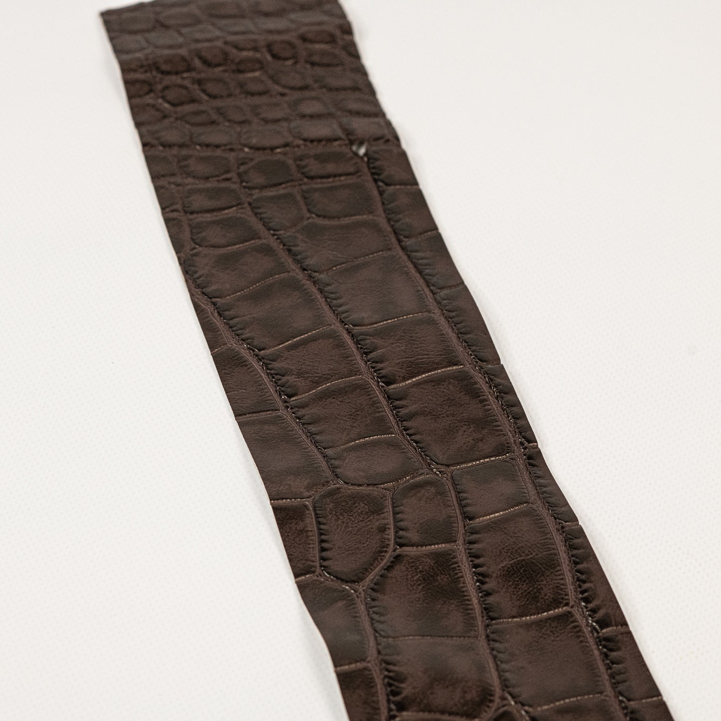 Alligator Raspberry Brown Belly Panel